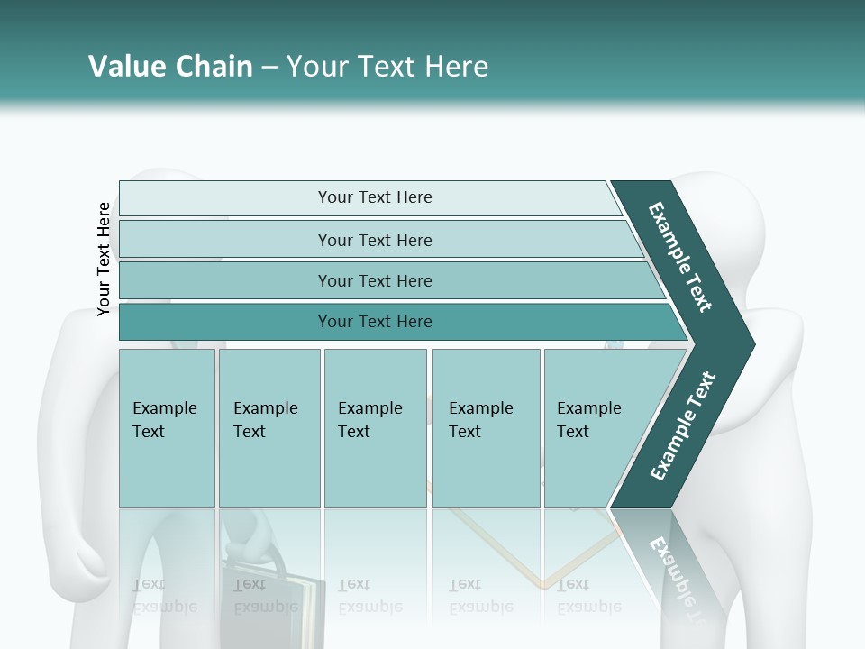 Pen Write Character PowerPoint Template