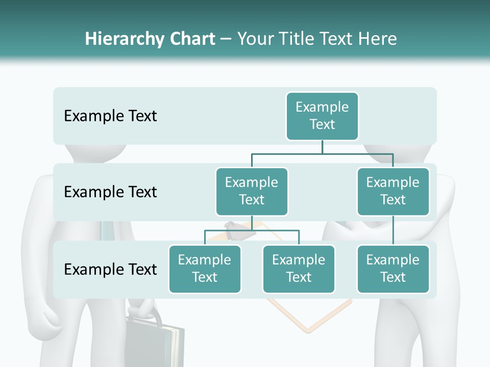 Pen Write Character PowerPoint Template