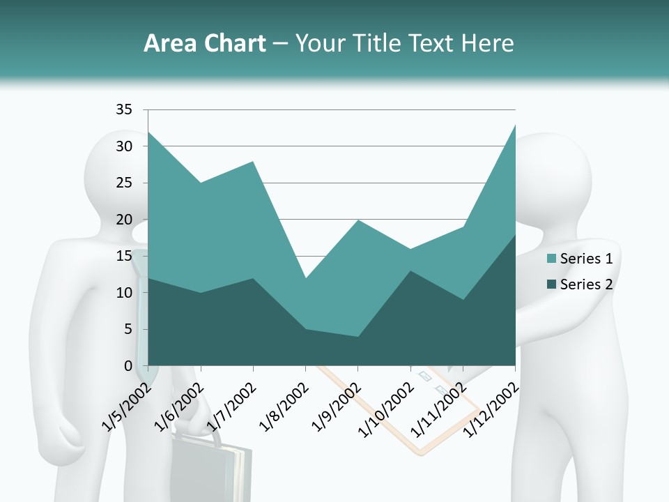 Pen Write Character PowerPoint Template
