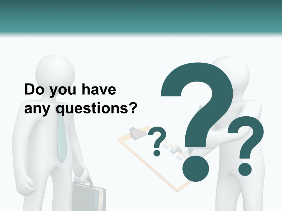 Pen Write Character PowerPoint Template