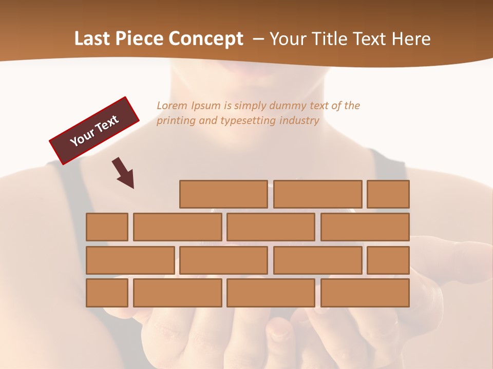 Lady Person Apple PowerPoint Template