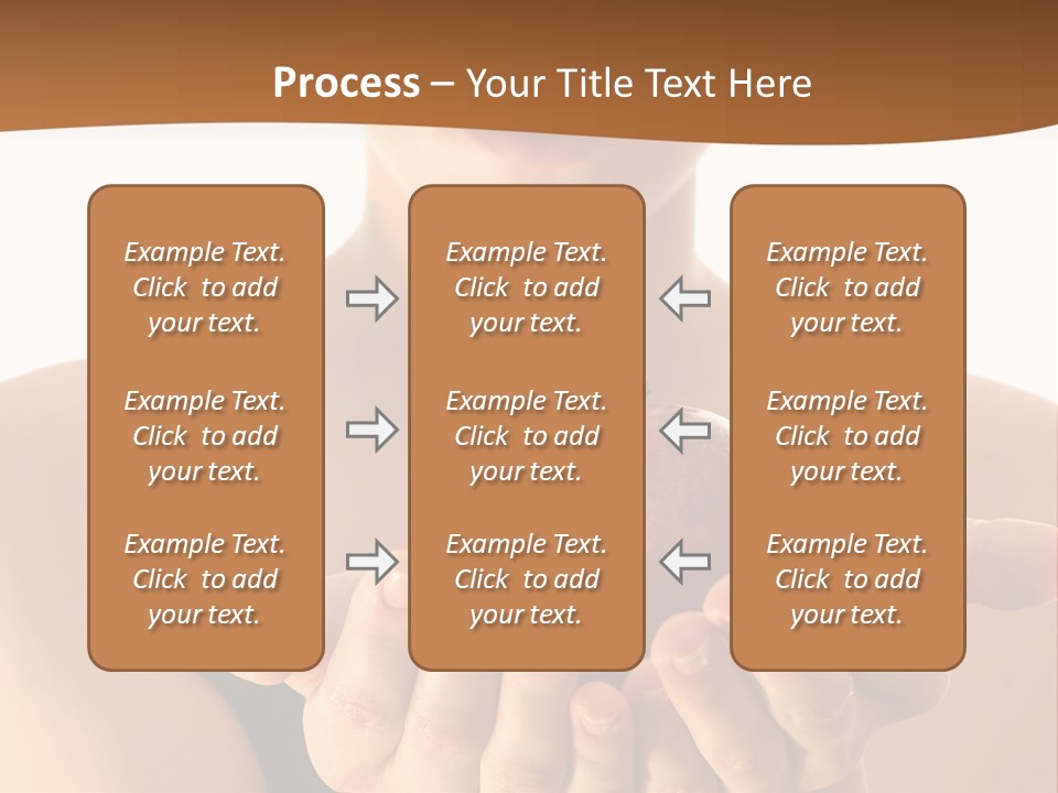Lady Person Apple PowerPoint Template