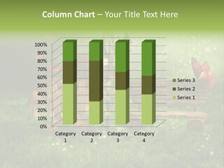 Mushroom Garden Grass PowerPoint Template