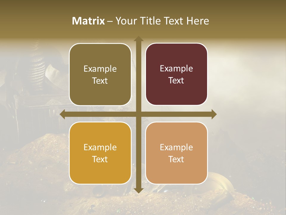 Fantasy Ska Kufer PowerPoint Template