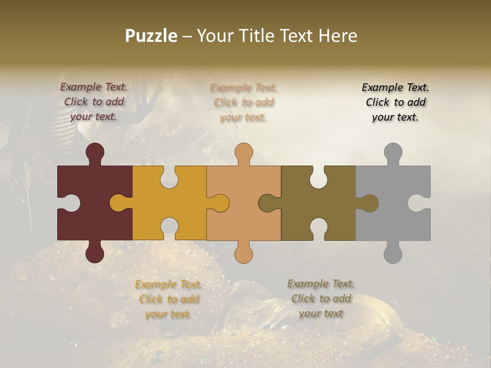 Fantasy Ska Kufer PowerPoint Template