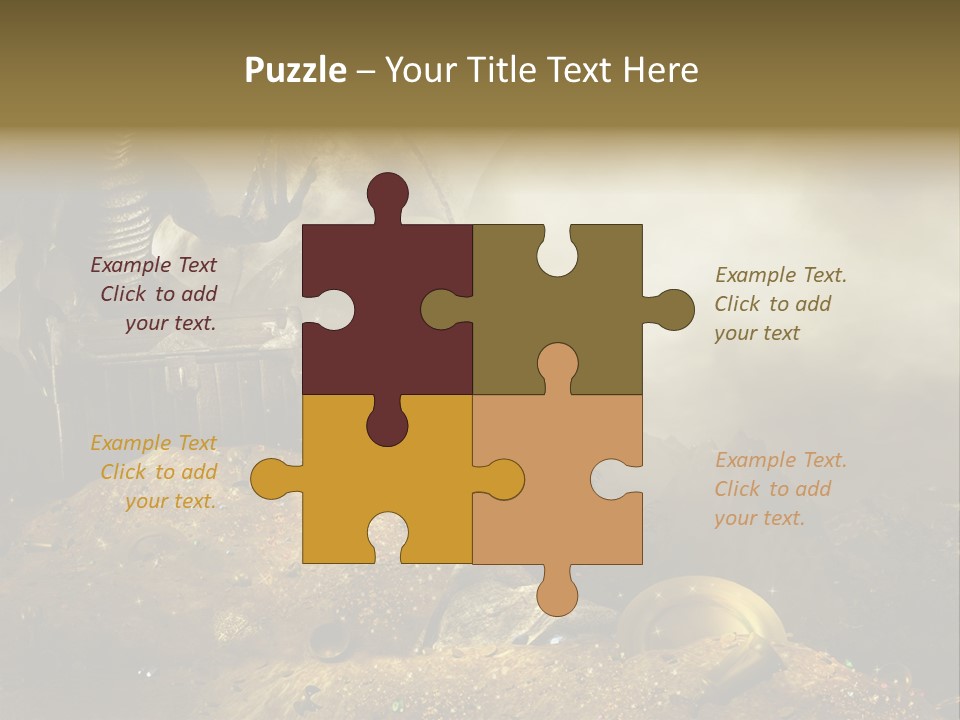 Fantasy Ska Kufer PowerPoint Template