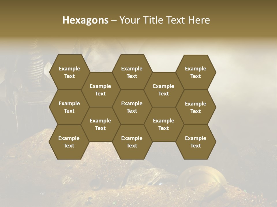 Fantasy Ska Kufer PowerPoint Template