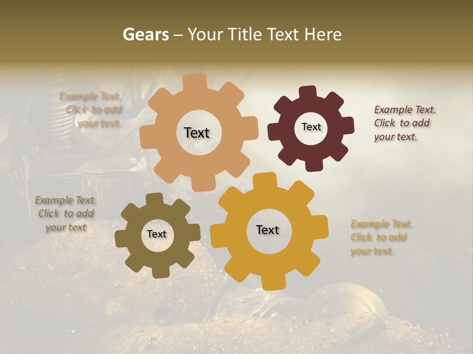 Fantasy Ska Kufer PowerPoint Template