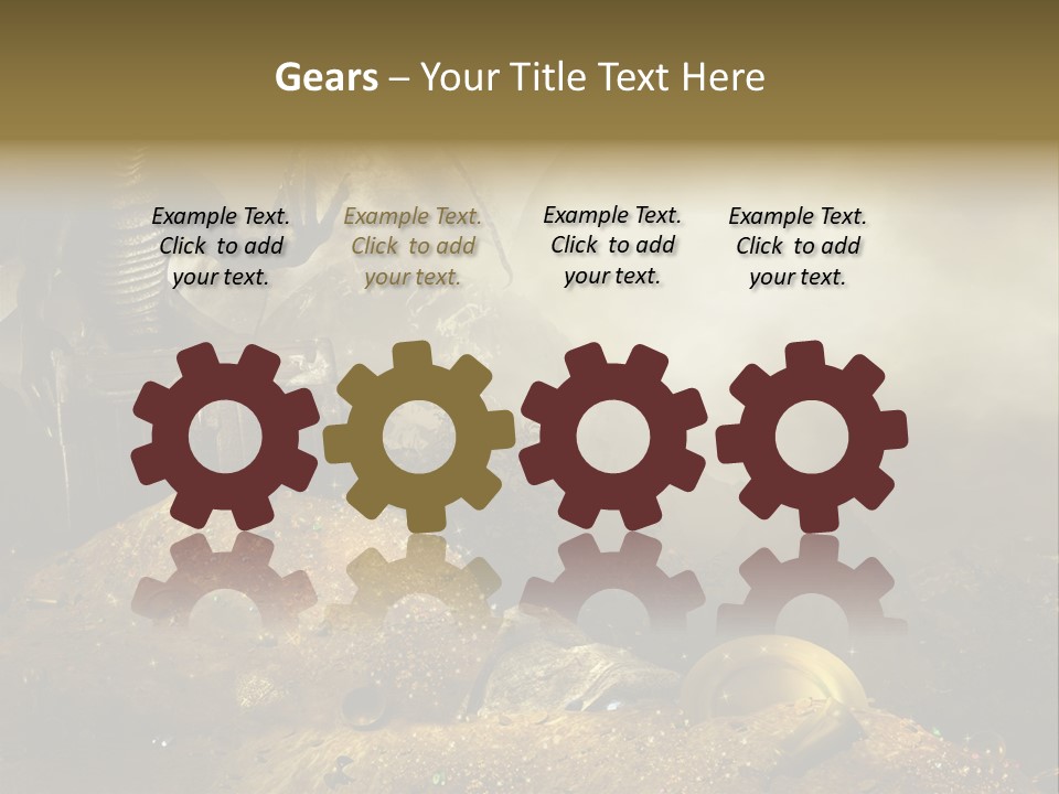 Fantasy Ska Kufer PowerPoint Template