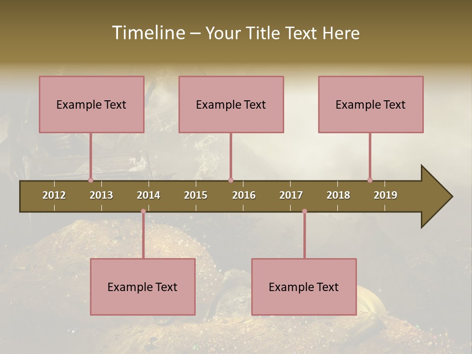 Fantasy Ska Kufer PowerPoint Template