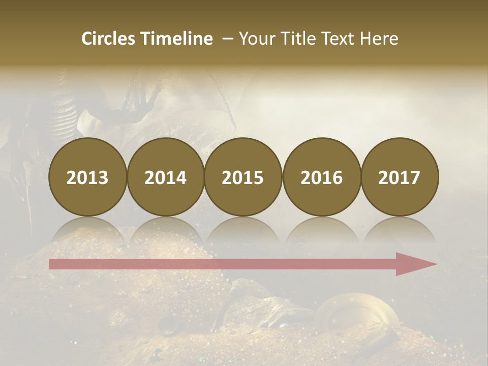 Fantasy Ska Kufer PowerPoint Template