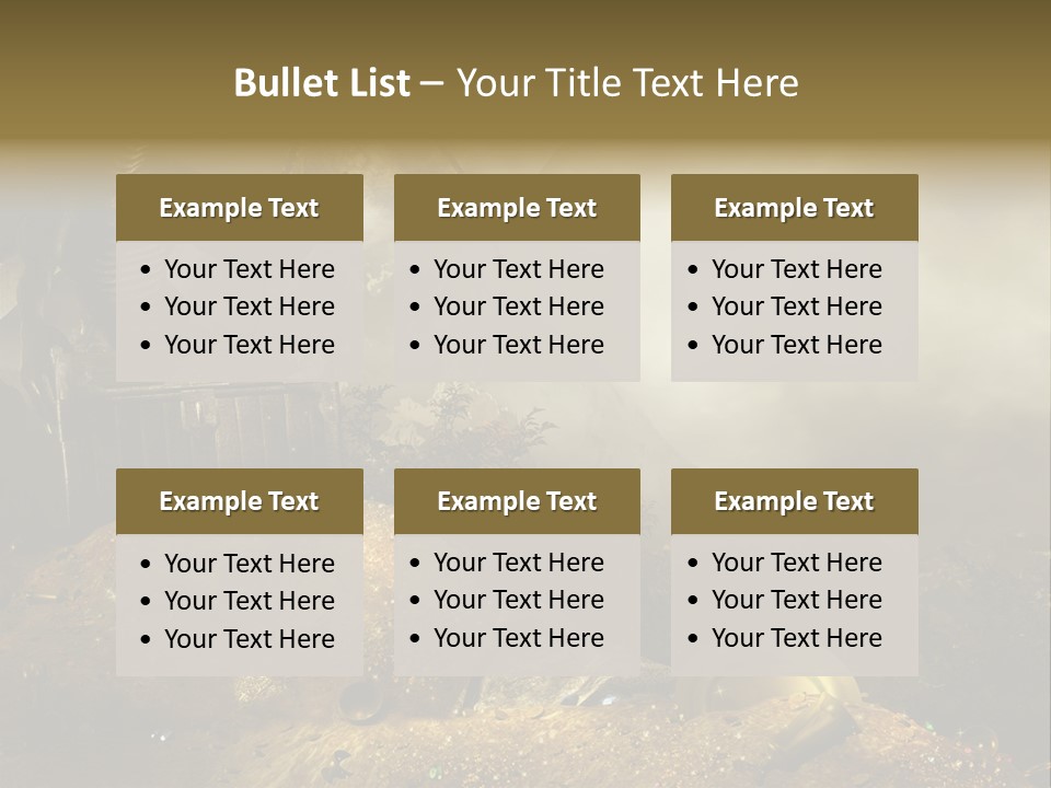 Fantasy Ska Kufer PowerPoint Template