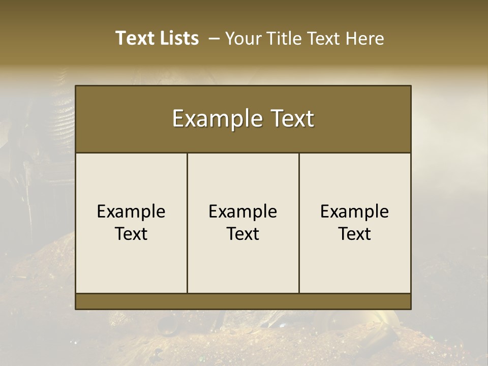 Fantasy Ska Kufer PowerPoint Template