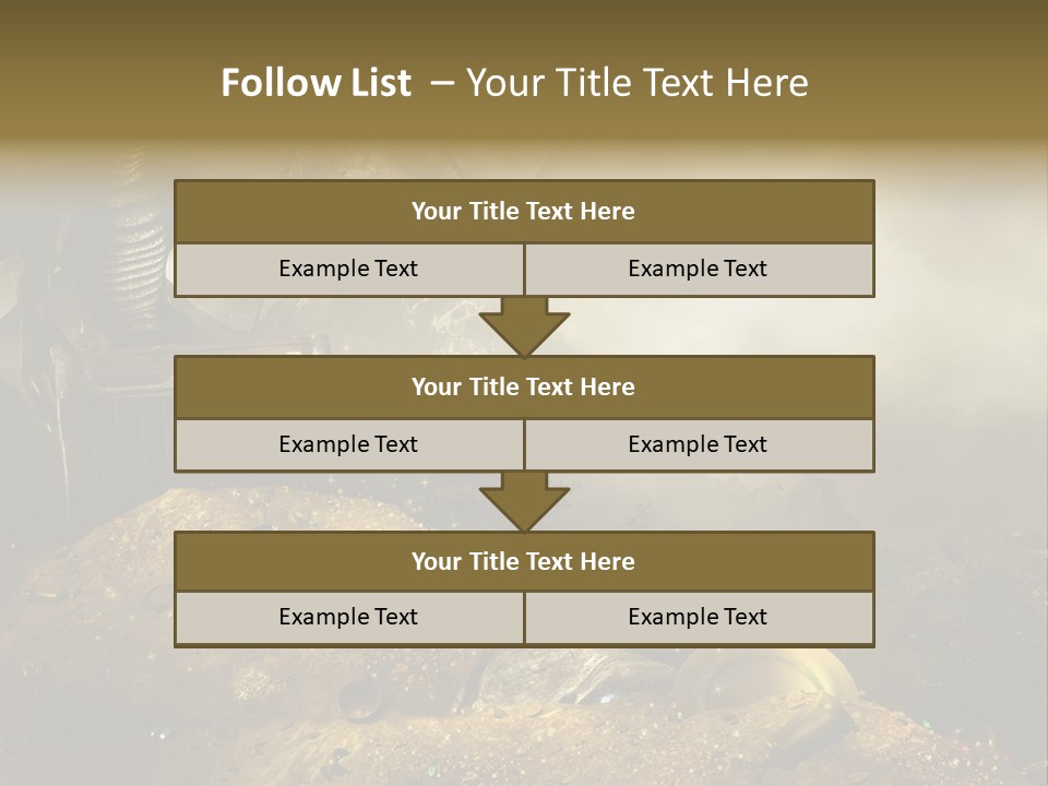 Fantasy Ska Kufer PowerPoint Template