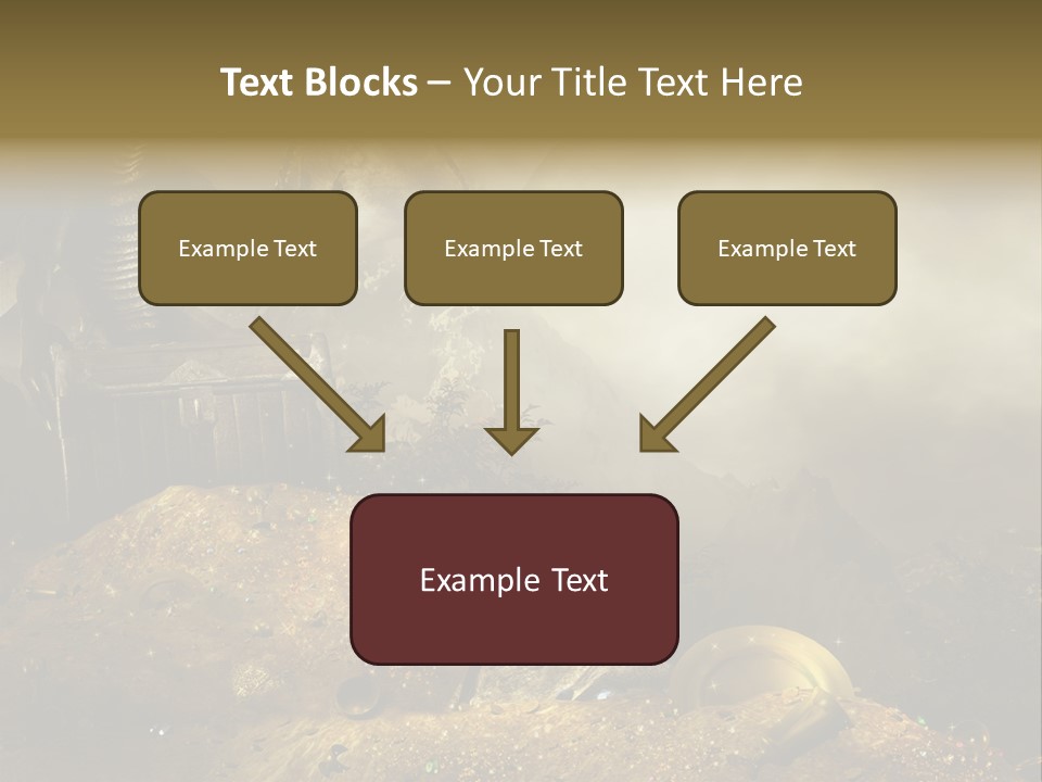 Fantasy Ska Kufer PowerPoint Template