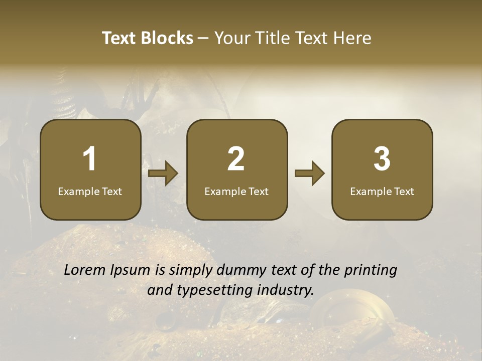 Fantasy Ska Kufer PowerPoint Template