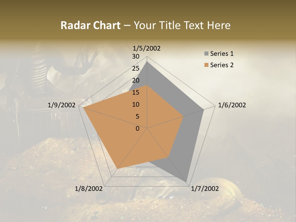 Fantasy Ska Kufer PowerPoint Template