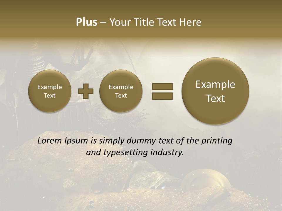 Fantasy Ska Kufer PowerPoint Template