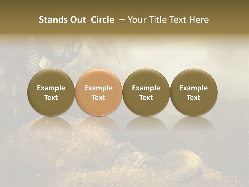 Fantasy Ska Kufer PowerPoint Template