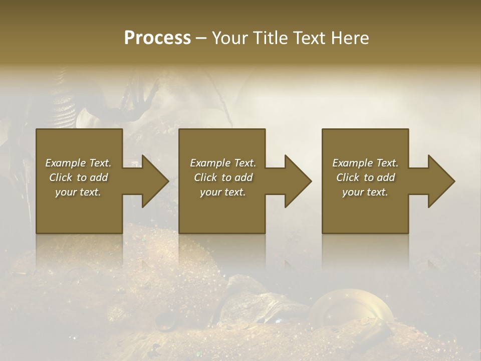 Fantasy Ska Kufer PowerPoint Template