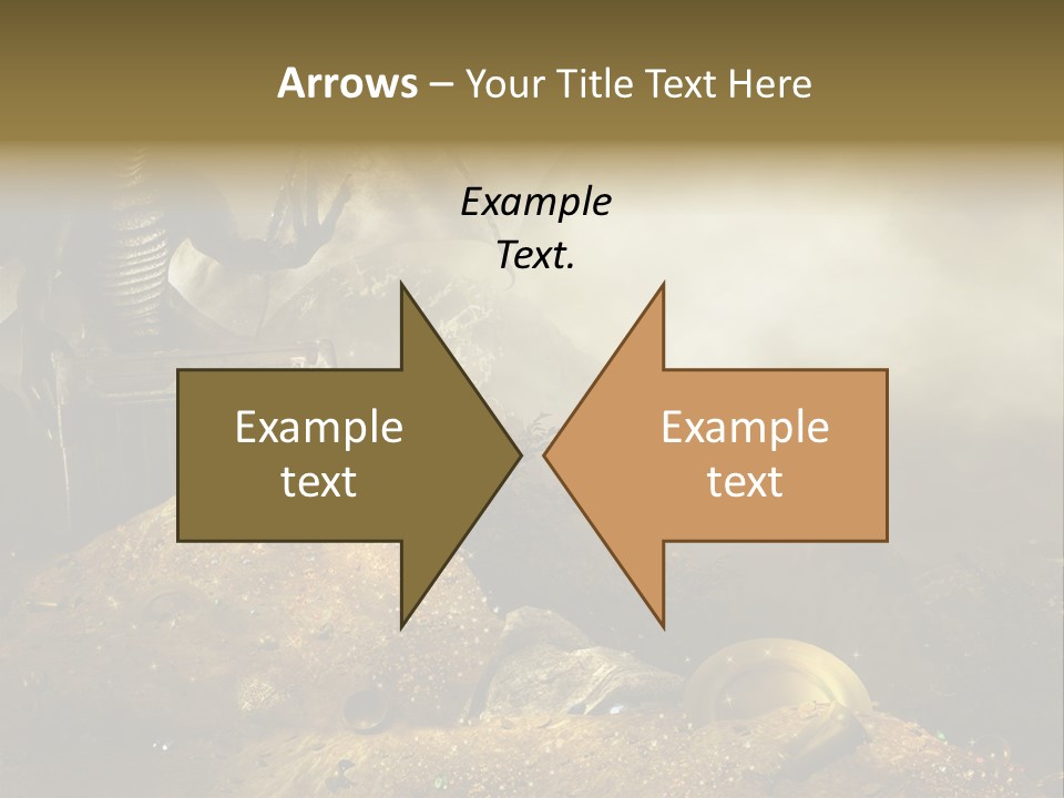 Fantasy Ska Kufer PowerPoint Template