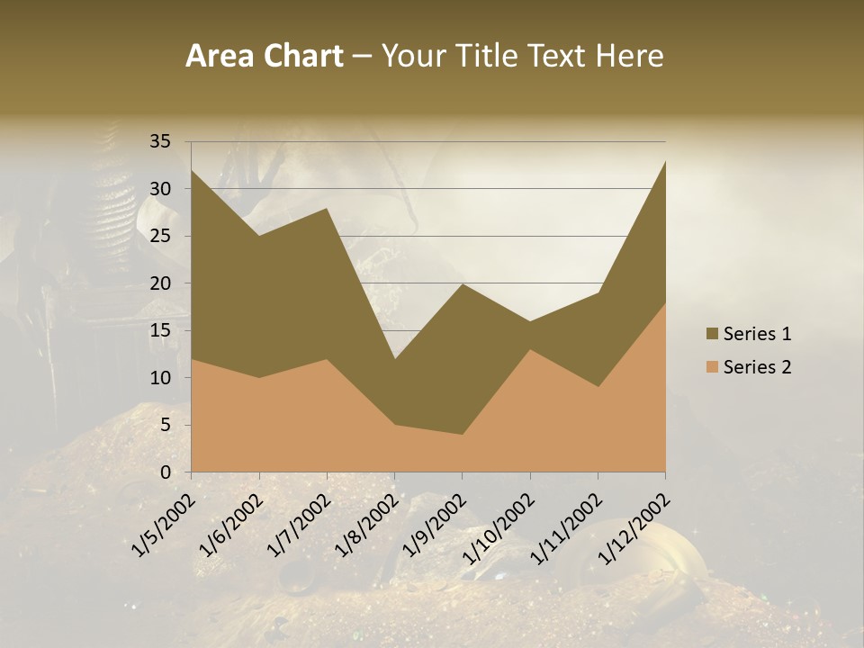 Fantasy Ska Kufer PowerPoint Template