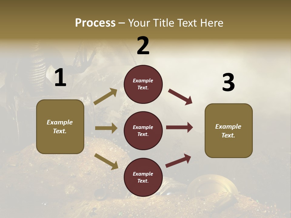 Fantasy Ska Kufer PowerPoint Template