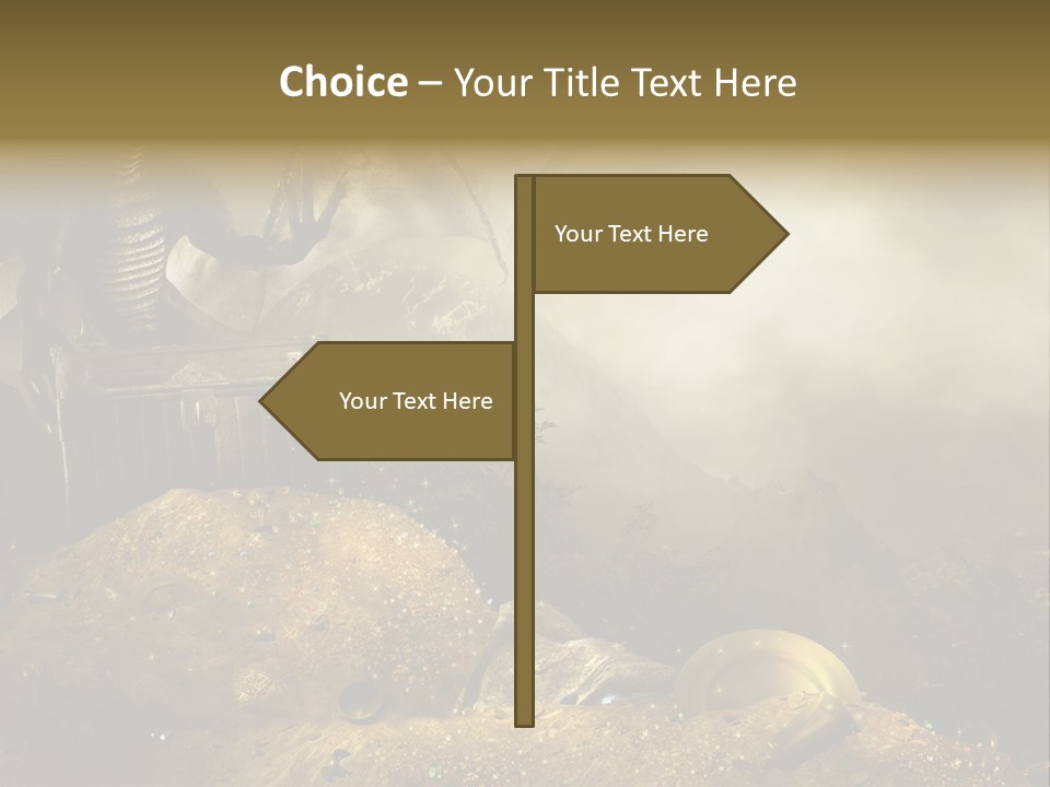 Fantasy Ska Kufer PowerPoint Template