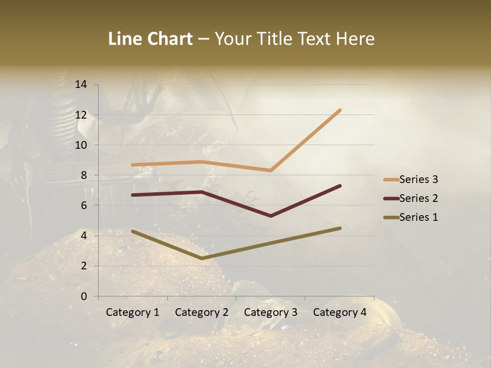Fantasy Ska Kufer PowerPoint Template