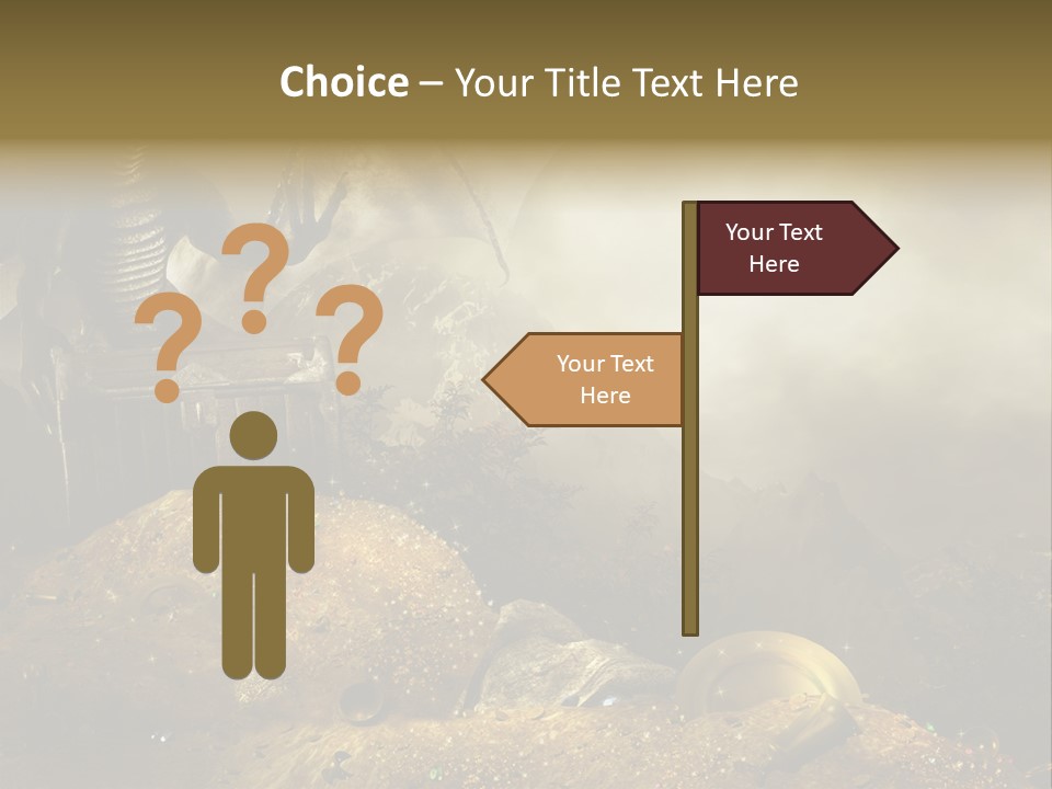 Fantasy Ska Kufer PowerPoint Template