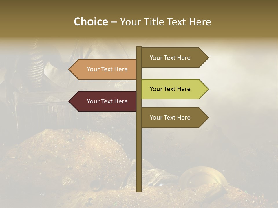 Fantasy Ska Kufer PowerPoint Template