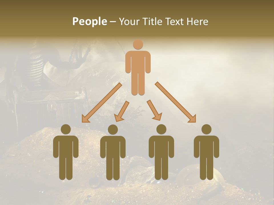 Fantasy Ska Kufer PowerPoint Template