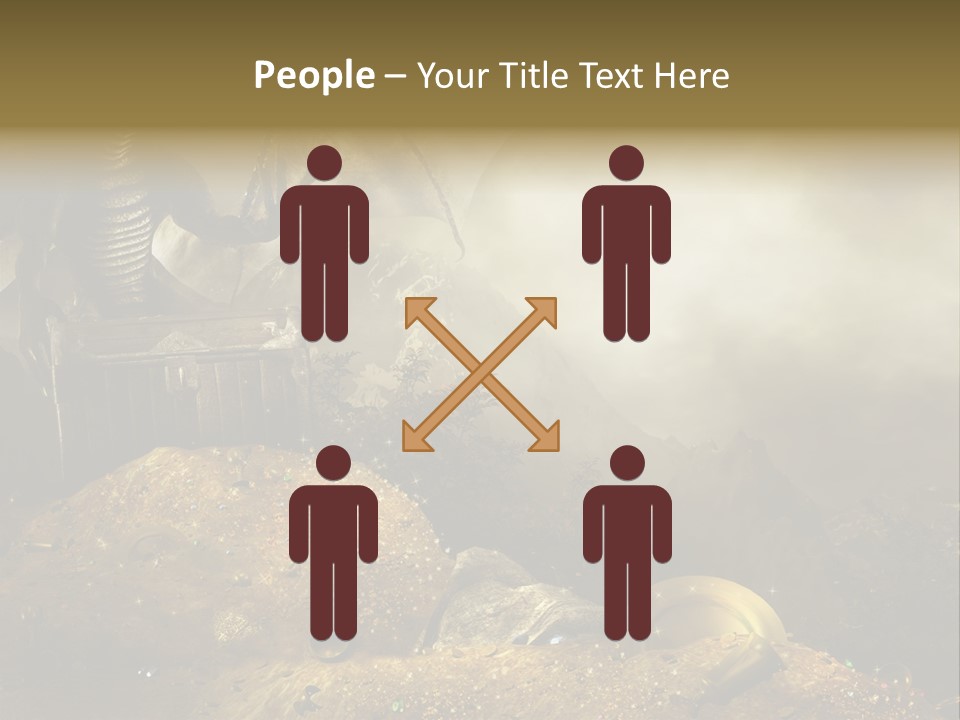 Fantasy Ska Kufer PowerPoint Template