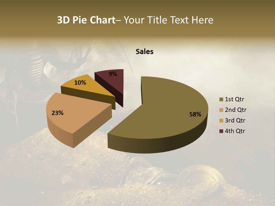 Fantasy Ska Kufer PowerPoint Template