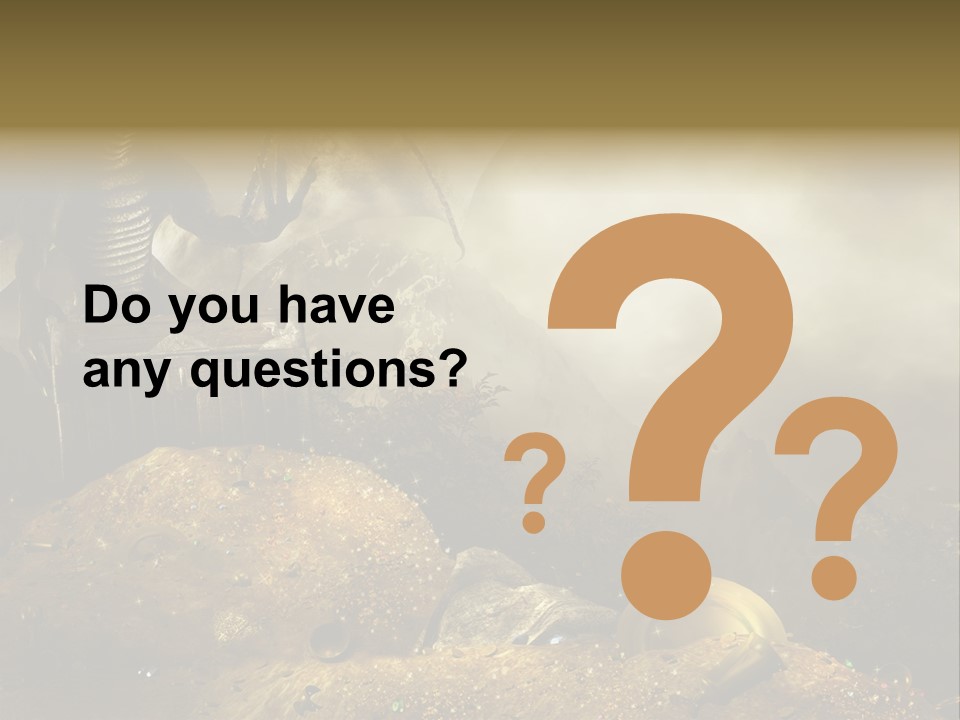 Fantasy Ska Kufer PowerPoint Template