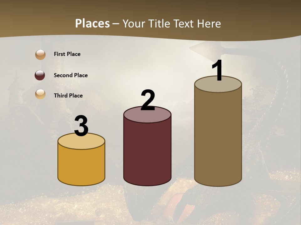 Ska Skarb Kufer PowerPoint Template