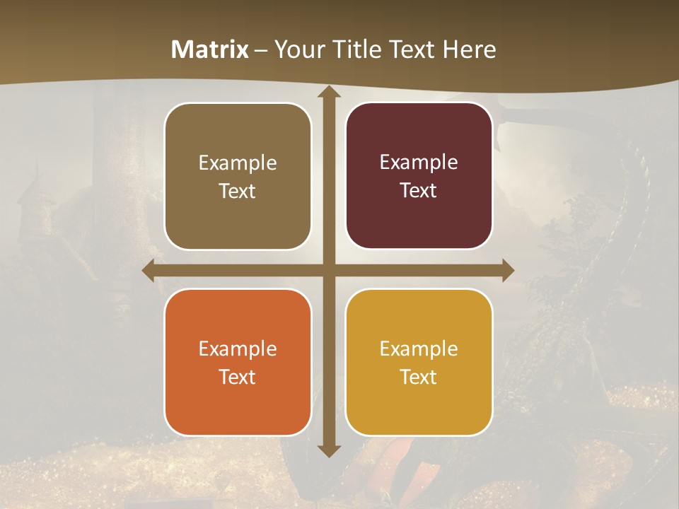 Ska Skarb Kufer PowerPoint Template