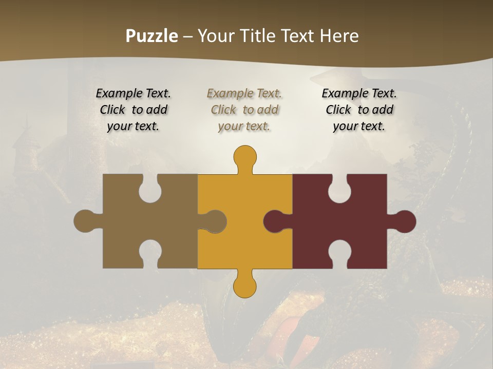 Ska Skarb Kufer PowerPoint Template