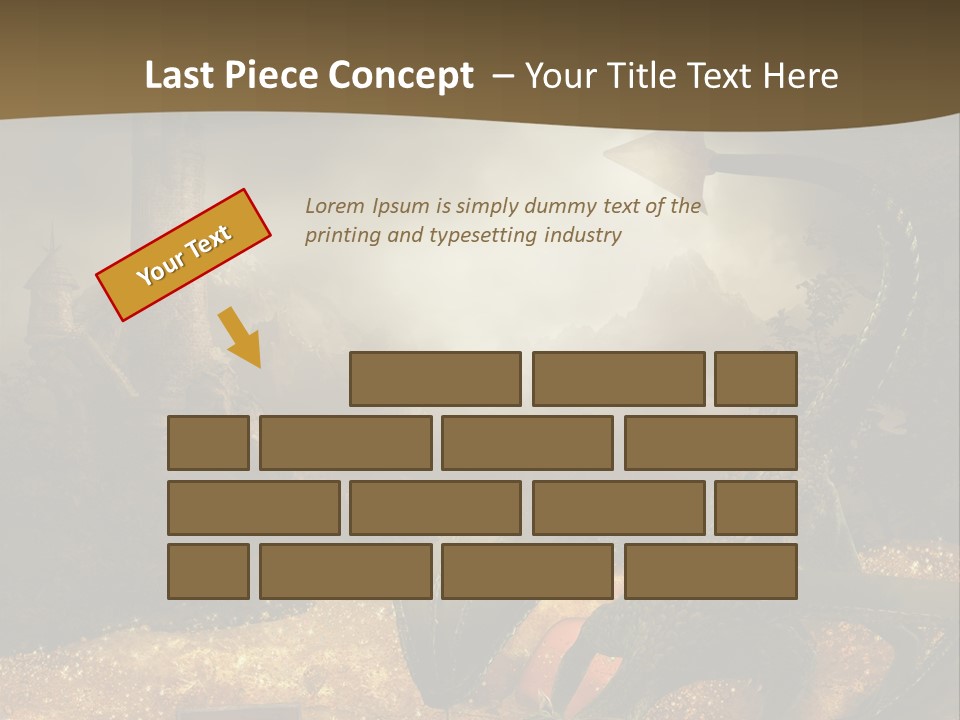 Ska Skarb Kufer PowerPoint Template