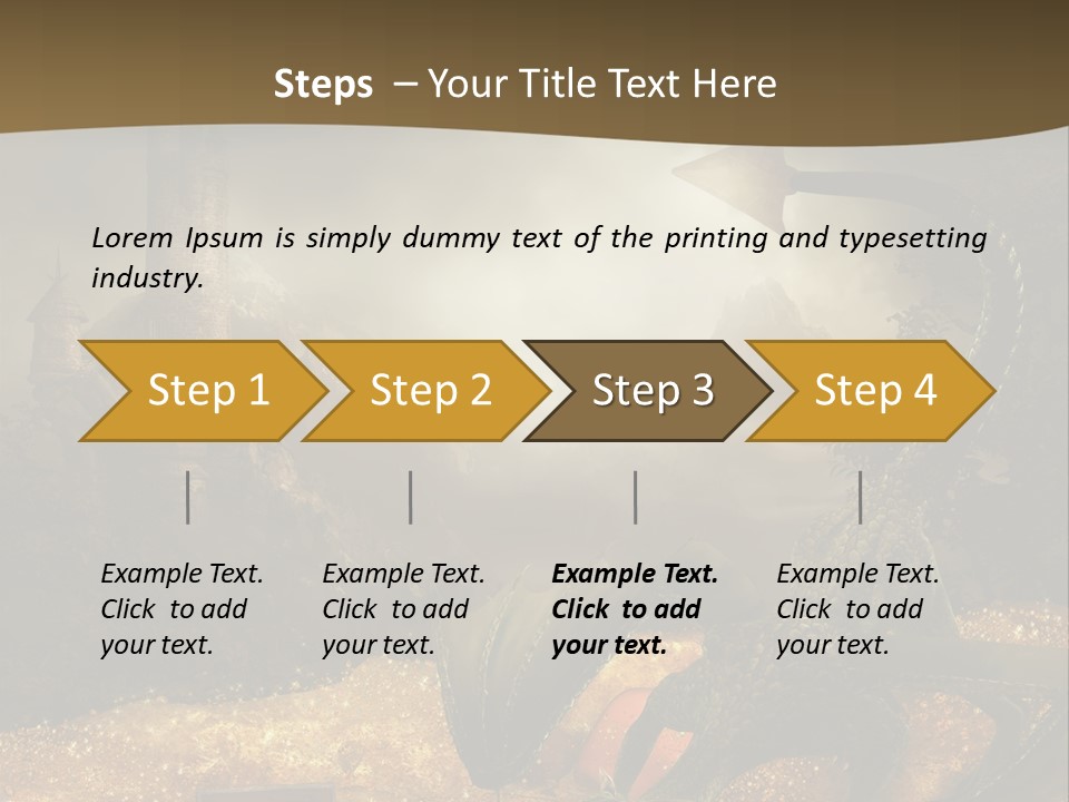 Ska Skarb Kufer PowerPoint Template