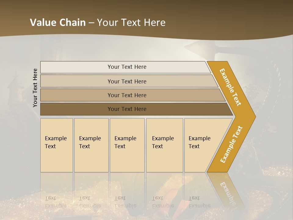 Ska Skarb Kufer PowerPoint Template