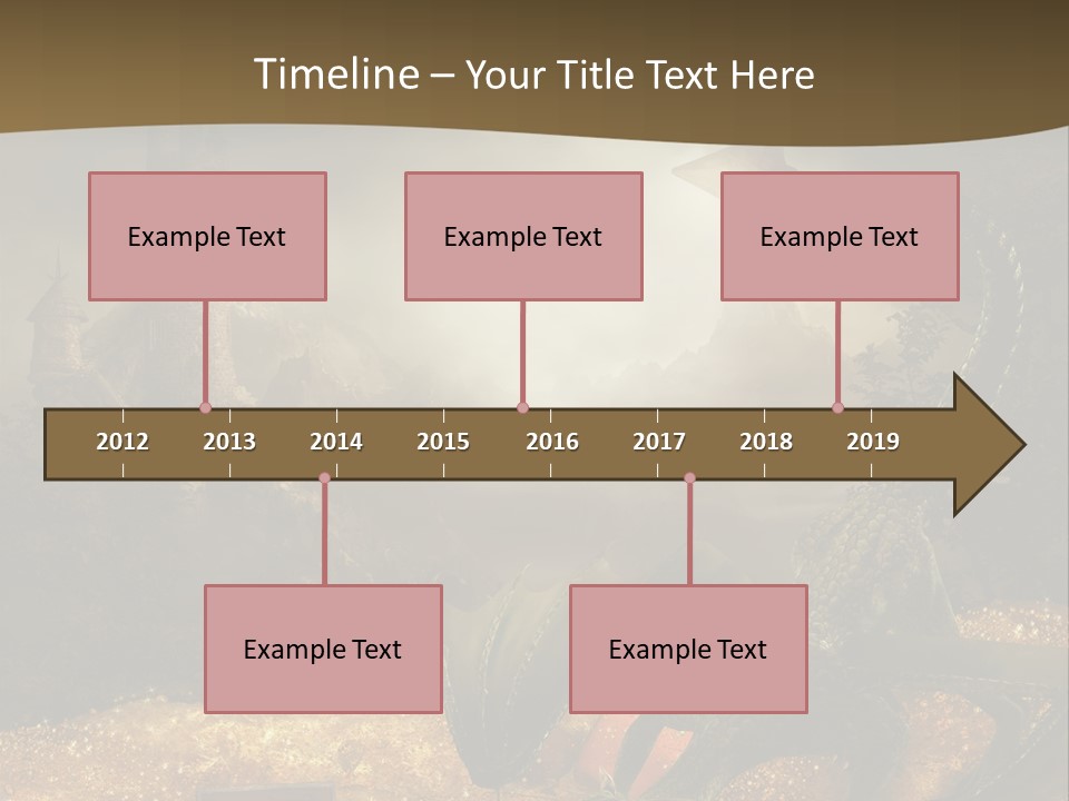 Ska Skarb Kufer PowerPoint Template