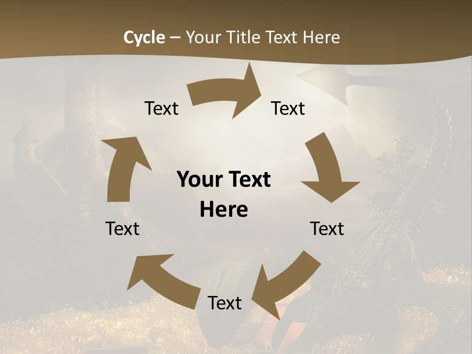 Ska Skarb Kufer PowerPoint Template