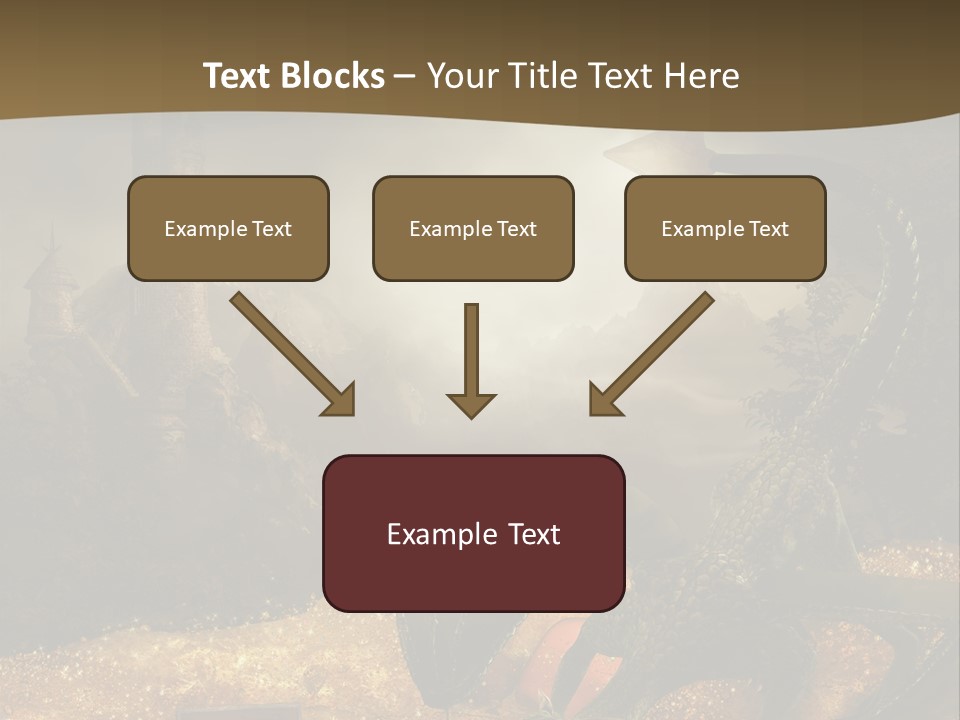 Ska Skarb Kufer PowerPoint Template