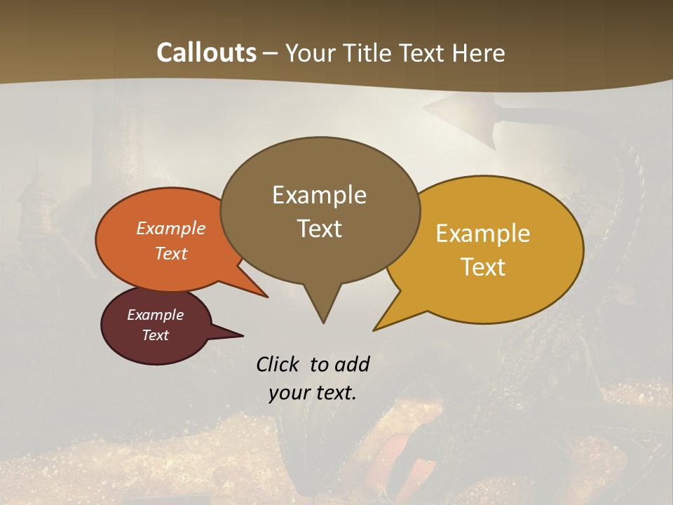 Ska Skarb Kufer PowerPoint Template