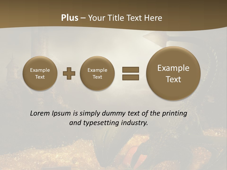 Ska Skarb Kufer PowerPoint Template