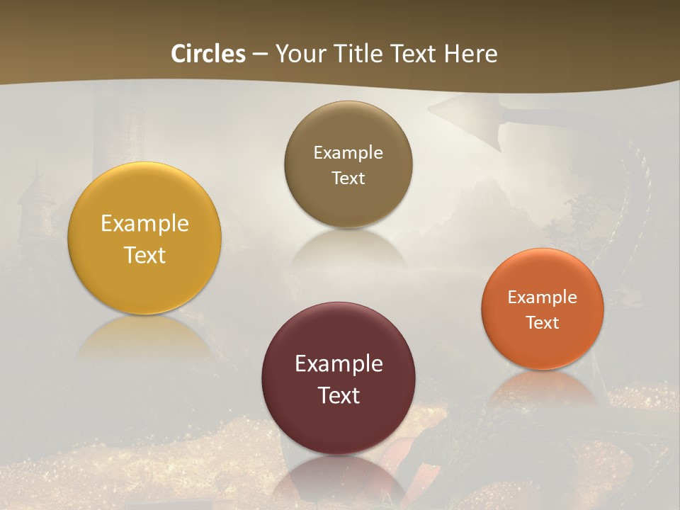 Ska Skarb Kufer PowerPoint Template