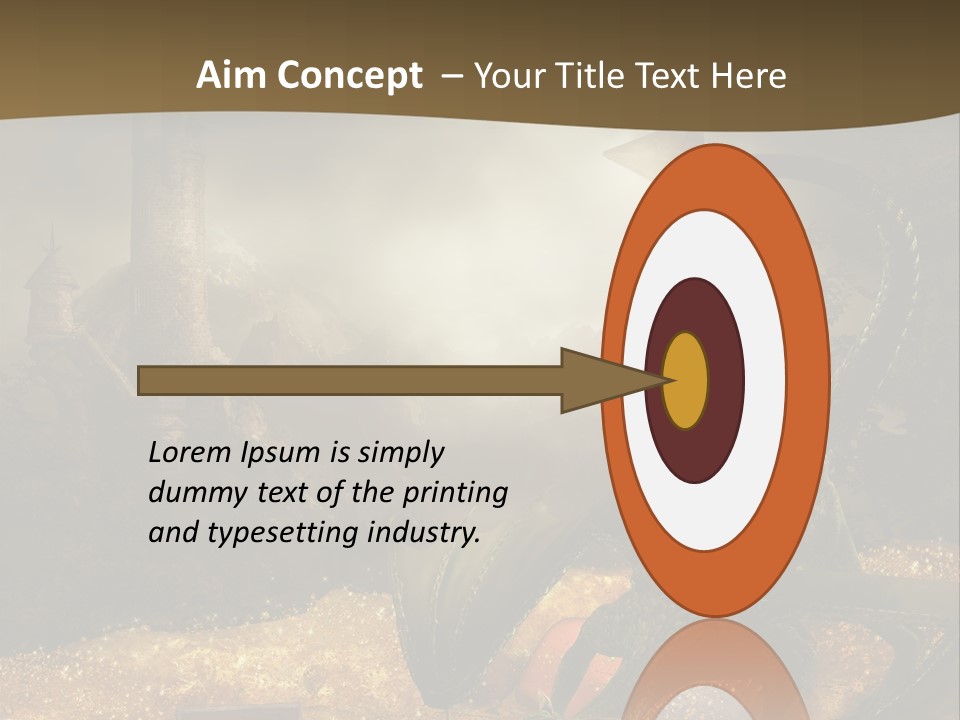 Ska Skarb Kufer PowerPoint Template