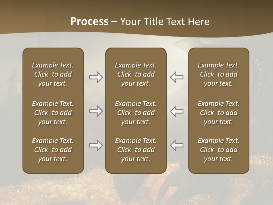 Ska Skarb Kufer PowerPoint Template
