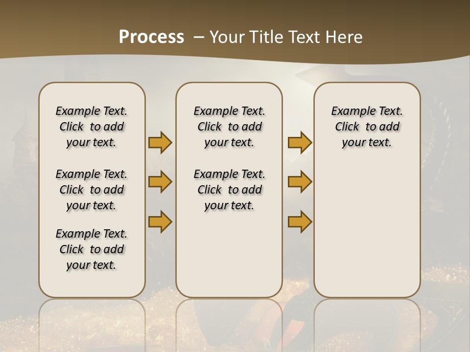 Ska Skarb Kufer PowerPoint Template